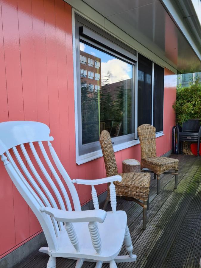 Great Canal Studio - Water View & Free Parking Amsterdam Bagian luar foto